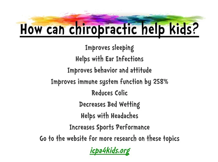 Chiropractic El Dorado KS How Can Chiropractic Help Kids